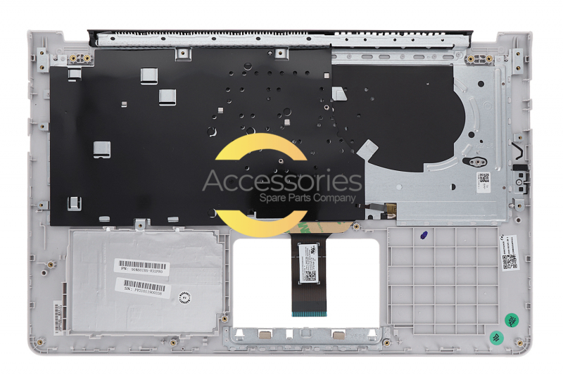 Teclado retroiluminado en gris carbón francés VivoBook Asus