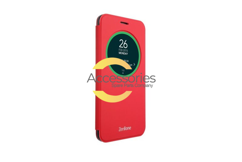 Cubierta roja view flip ZenFone Asus