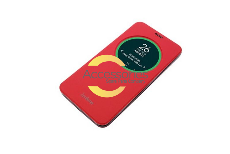 Cubierta roja view flip ZenFone Asus