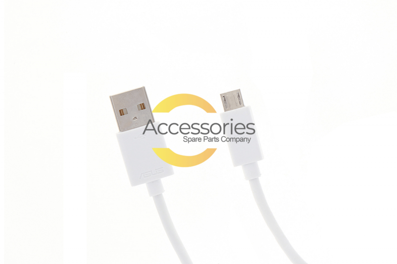 Cable de alimentación de acoplamiento USB blanco