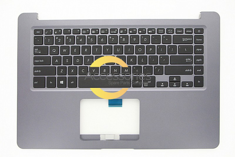 Asus Grey american QWERTY keyboard