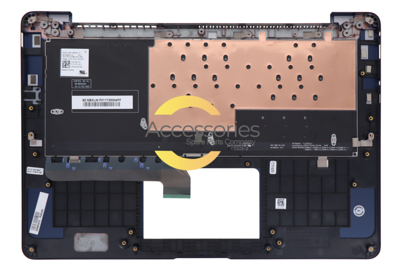 Teclado azul retroiluminado americano ZenBook Asus