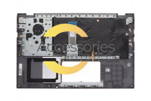Teclado gris retroiluminado americano VivoBook Asus