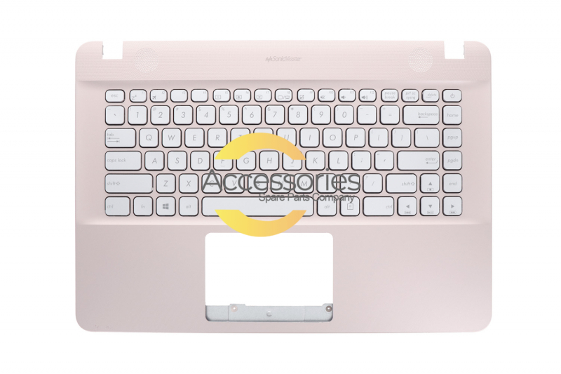 Asus American QWERTY rose gold keyboard