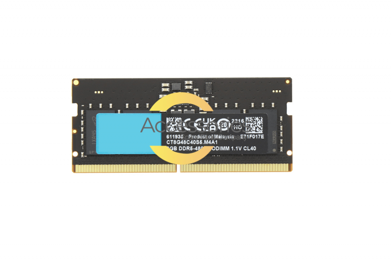 Tarjeta de memoria de 8GB DDR5 4800Mhz