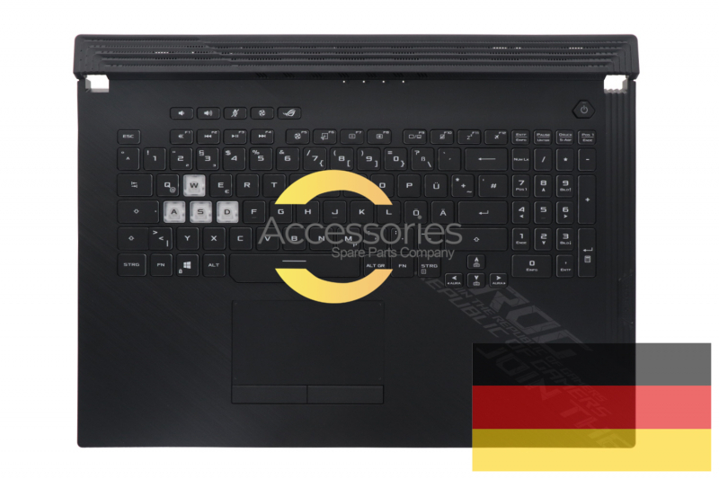 Asus ROG Strix G17 German Black Backlit Keyboard