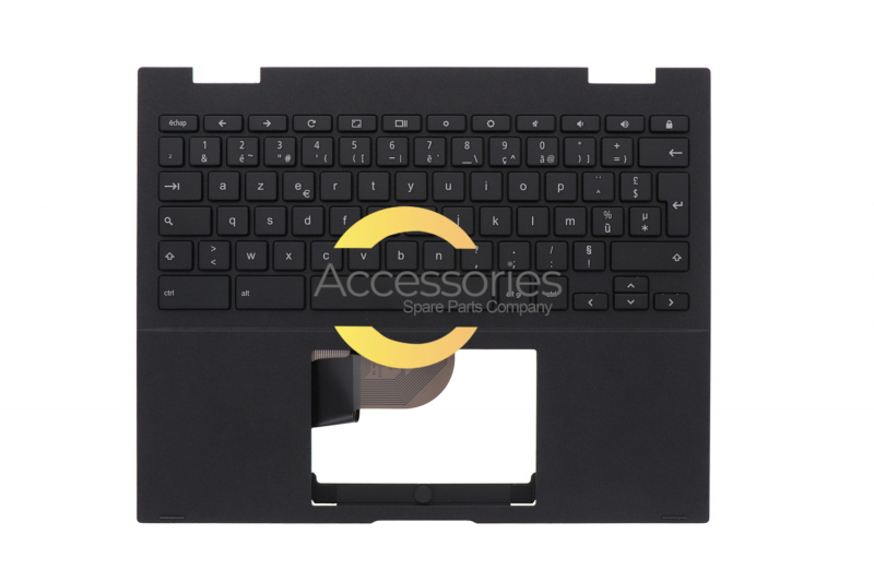 Teclado negro francés Chromebook Flip CM3 Asus