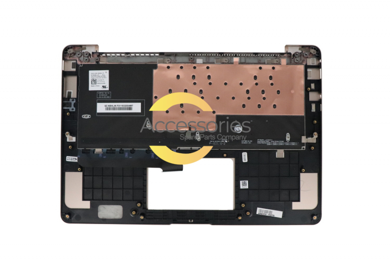 Teclado dorado retroiluminado francés ZenBook Asus
