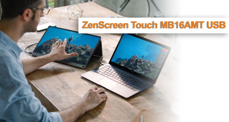 Asus ZenScreen Touch MB16AMT USB
