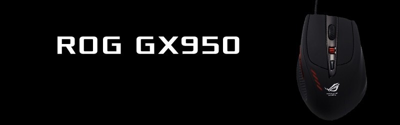 Ratón de juego de sensor láser ROG GX950