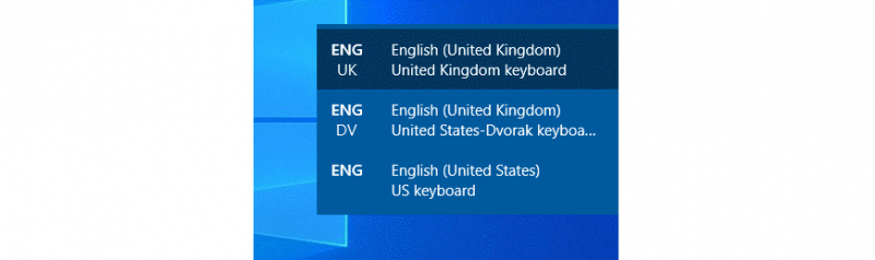 How to Change the keyboard layout in Windows