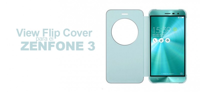 azul View Flip protege su ZenFone 3