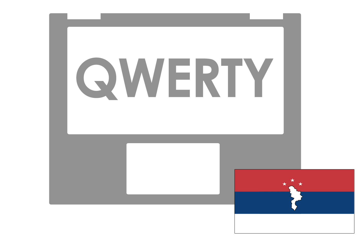 Teclado dorado retroiluminado QWERTY de los Balcanes Occidentales Asus ZenBook